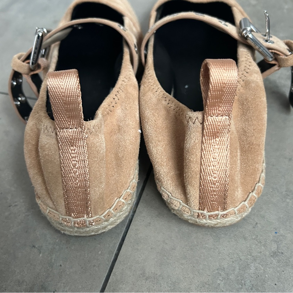 rag & bone Anteros espadrille tan flat neural shoe size 39 - Picture 7 of 9
